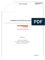 DCEV - Normativas de Evaluaciones 2