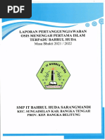 Laporan Pertanggungjawaban Osis SMP PDF