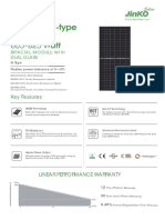 Datasheet Módulo - JKM605-625N-78HL4-BDV-F3-EN PDF