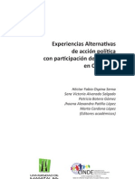 Experiencias Alternativas... LIBRO