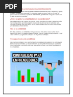 La Importancia de La Contabilidad en Un Emprendimiento