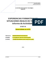 Anexo 4 - Informe de Proyecto (EDyC - Plan Nivel 2 para EFSRT III, IV V)