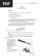 3rd Quarter Cookery 9 Module 3