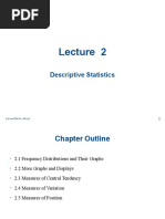 Lecture Slides 2 Descriptive Statistics