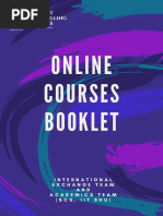 Online Courses Booklets 