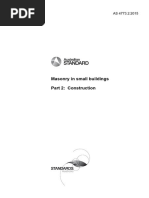 4773.2-2015 - Masonry in Small Buildings - Construction