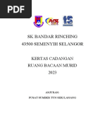 Kertas Kerja Ruang Bacaan