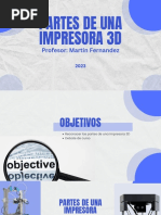 Partes de Una Impresora 3D PDF