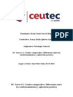 S5 - Tarea 5.1 Cuadro Comparativo. Diferencias Entre Los Condicionamientos y Aplicación Práctica