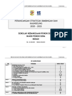 Perancangan Strategik Unit Kaunseling SK Pokok Sena PDF