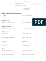 Kuta Add Subtract Multiply Divide Polynomials For After Bma PDF