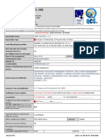 Application For Certification - New