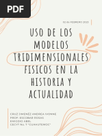 Uso de Los Modelos Tridimensionales Fisicos en La Historia y Actualidad PDF