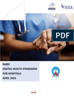 Draft NABH Digital Health Standards 1st Edition