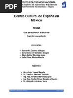 Centro Cultural de España en México 10255 PDF