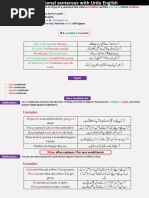 Conditional Sentences With Urdu English RZ Ilmhere