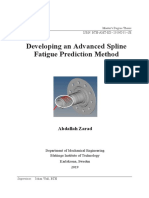 Developing An Advanced Spline Fatigue Calculations