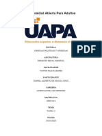 Tarea 3, Derecho Penal General - DANIEL DE GRACIA