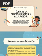 Técnicas de Sensibilización y Relajación