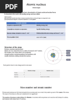 Atomic Nucleus