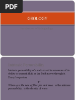 GEOLOGY - Intrinsic Permeability 2