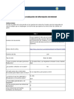 Instrumento de Valoracion de Información