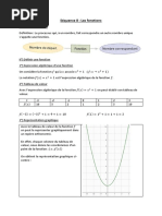 Séquence 8 Les Fonctions PDF