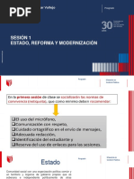 SESION 1 - Estado, Reforma y Modernización