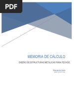 Modelo Memoria de Calculo Tijeral