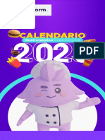 Calendario Gastronomico - Whataform