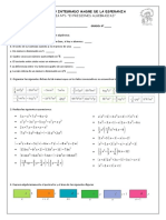 Numeros Reales y Expresiones Algebraicas