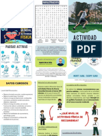 Triptico Actividad Física