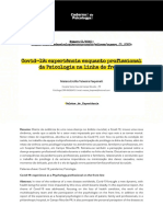 Covid-19 - Experiência Enquanto Profissional PDF