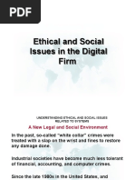 Ethics in Digital Firm