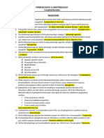 PharmacologyAnesthesiology Revalida