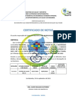 Certificado Final