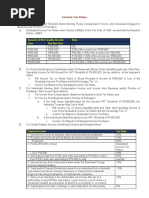 Income Taxation Power Notes