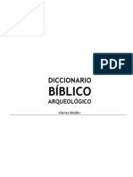 Diccionario Arqueologico