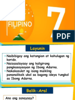 Aralin 15 - Kaligirang Pangkasaysayan NG Ibong Adarna