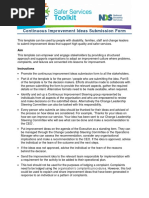 Process Improvement Form - English - 4