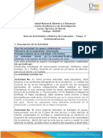 Guía de Actividades y Rúbrica de Evaluación - Unidad 2 - Etapa 3 - Contextualización