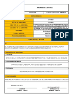 Informe de Auditoría