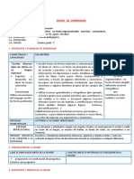 Sesión de Aprenizaje - Texto Argumentativo