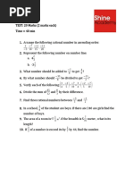 8th CBSE Rational No.