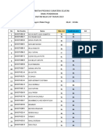 Blangko Daftar Nilai Usp 202223