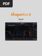 Cableguys ShaperBox 2 Manual