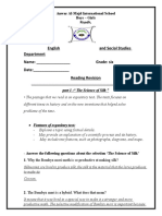 G6 T3 Med Term Reading Revision Worksheet Key