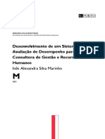 Desenvolvimento de Um Sistema de Avaliação de Desempenho para Uma Consultora de Gestão e Recursos Humanos