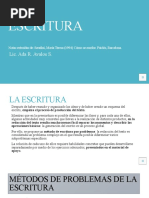 Proceso de Escritura