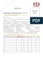 CIC SafaricomSacco CoopCare Proposal Form